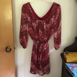 3/4 sleeve summer dress